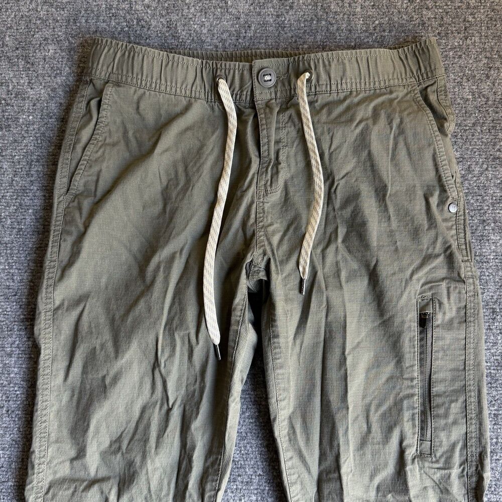 Vuori Women’s Ripstop Pants Size S Olive Green Stretch Hiking Travel VW401 - Picture 12 of 16